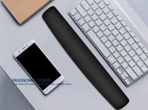 Miniatura 8 de Almohadilla de silicona para reposamuñecas, antideslizante, duradera y cómoda para facilitar la escritura y aliviar el dolor, reposamuñecas de gel
