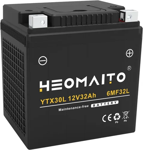 Miniatura 13 de Batería de plomo-ácido YTX4L-BS, 12V 4Ah, 140 CCA, 6MF4L sin mantenimiento, para batería de motocicleta AGM, motocicletas 50–100 CC, ATV 50–90 CC