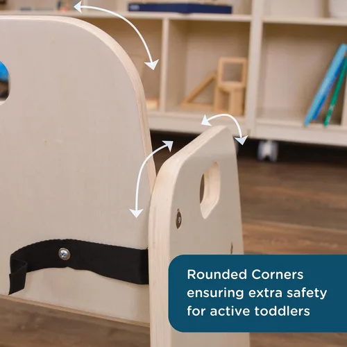 Miniatura 6 de Children's Factory - Silla para niños pequeños con correa, asiento de actividades para bebés, silla de alimentación para niños pequeños, asiento