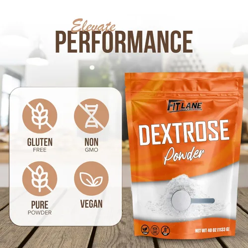 Miniatura 4 de Polvo de dextrosa a granel de 2.5 libras, ingrediente de carbohidratos puros sin sabor, buena fuente de glucosa y carbohidratos, azúcar de grado