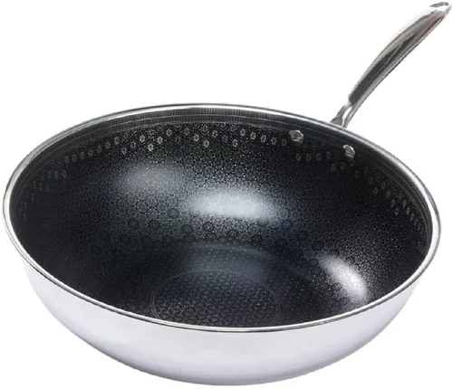 Black Cube CeramicQR - Utensilios de cocina fabricados en Francia, sartén de chef de liberación rápida, 9.5 pulgadas, utensilios de cocina híbridos