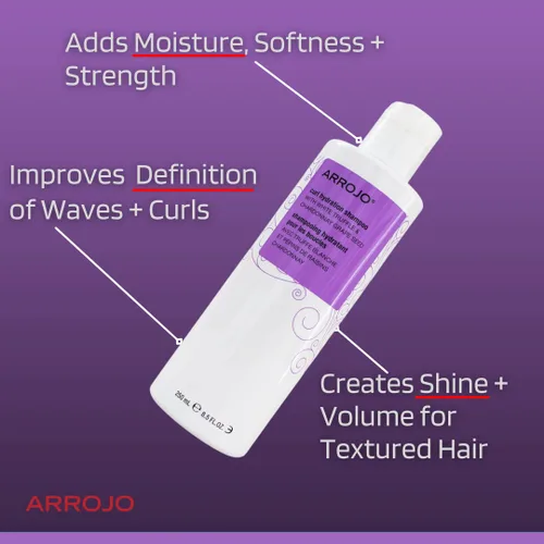 Miniatura 5 de ARROJO Curl Hydration - Champú para cabello rizado