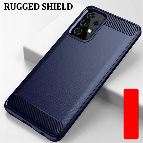 Miniatura 2 de Asuwish Funda compatible con Samsung Galaxy A52 5G/4G y protector de pantalla de vidrio templado, accesorios de celda, funda delgada de TPU suave