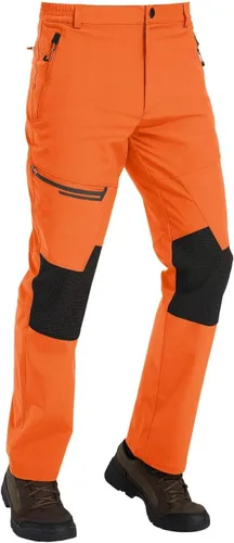 Miniatura 2 de TACVASEN pantalones de senderismo para hombre, con forro polar, reforzados en las rodillas, ligeros, para esquí y snowboard, sin cinturón