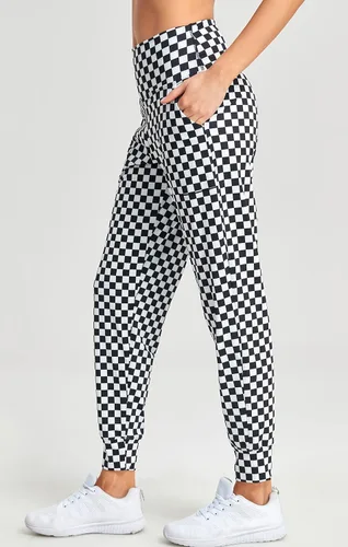 Miniatura 29 de Oalka - Pantalones deportivos para mujer, con cintura alta y bolsillos, para hacer deporte, yoga y entrenar