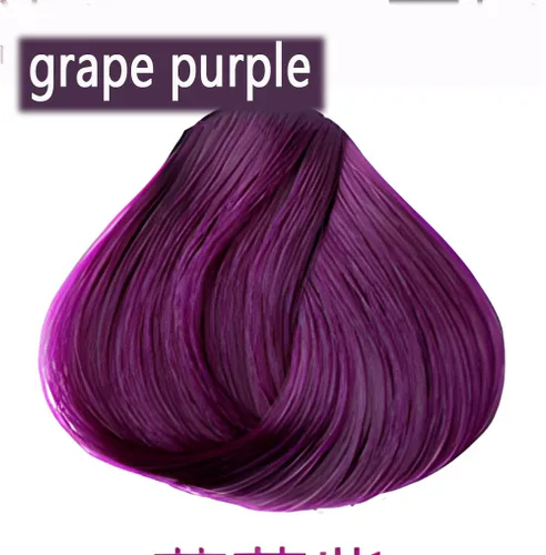 Miniatura 8 de Purple Hair Dye Shampoo Permanent YIZHONG Hair Color para el cabello 100% cobertura de canas, mujeres y hombres, fácil de teñir con peine oscuro