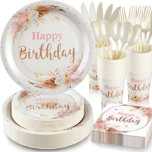 Miniatura 14 de Decoraciones de primer cumpleaños de fresa para niña, platos de primer cumpleaños de fresa para 24, platos de fresa, decoraciones de primer