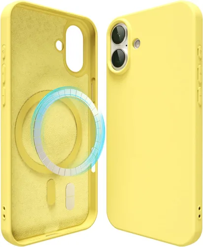 Miniatura 128 de oakxco Funda de silicona para iPhone 12 Pro Max, magnética, compatible con carga inalámbrica Magsafe, cubierta protectora de goma suave y delgada