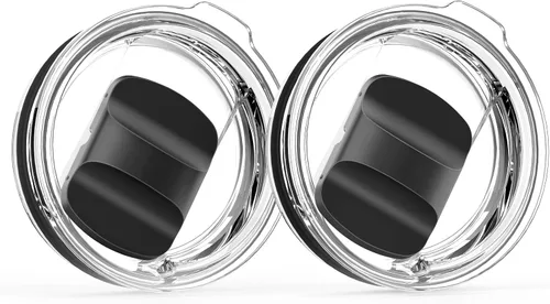 Tapa para vaso de vino de 10 onzas, tapas de repuesto compatibles con tazas YETI de 6 onzas, taza apilable de 8 onzas y vaso de vino de 10 onzas,