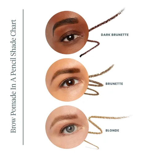 Miniatura 6 de WONDERSKIN Lápiz de cejas – Lápiz afilable para cejas de aspecto natural, maquillaje de ojos marrones, pomada de cejas de larga duración