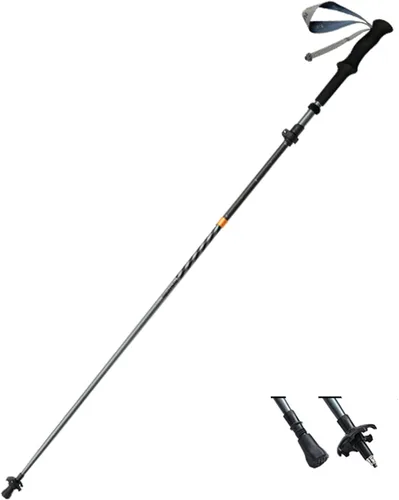 Naturehike Changfeng Pro/UL - Bastón de senderismo plegable de 3 secciones ligero de carbono y aluminio, para mujeres, hombres y personas mayores,
