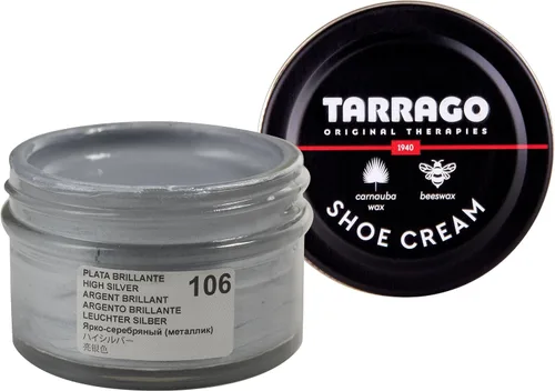 Miniatura 10 de Betún para zapatos Tarrago, de color plata brillante, 1.69 fl. Oz.