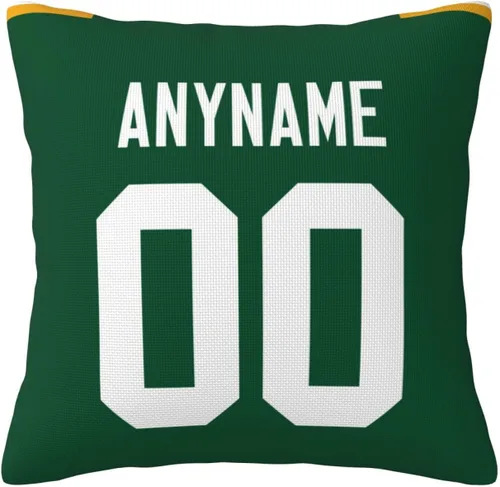 Miniatura 13 de Fundas de almohada de fútbol – Fundas de almohada personalizadas con cualquier nombre y número, regalo personalizado para hombres, mujeres y niños