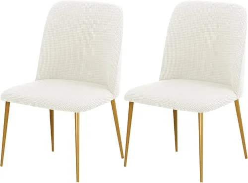 Miniatura 17 de Gollense Fundas de silla con respaldo curvado para comedor, fundas modernas de mediados de siglo, protector de asiento de silla semicírculo