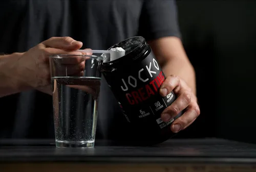 Miniatura 5 de Jocko Fuel Monohidrato de creatina, polvo micronizado puro para hombres y mujeres, apoya el crecimiento muscular, la fuerza, la recuperación
