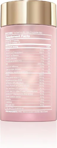 Miniatura 7 de Halo Beauty Suplemento para la piel y las uñas Crecimiento del cabello más grueso, piel radiante y uñas fuertes con biotina, palma enana americana
