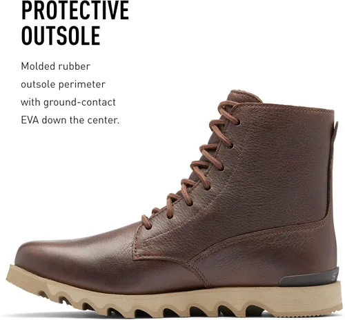 Miniatura 4 de Sorel Kezar - Botas altas WP para hombre, botas de lluvia de cuero impermeables