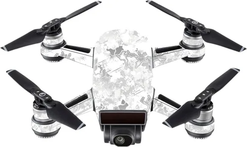 Miniatura 15 de MightySkins Skin compatible con DJI Spark Mini - Camuflaje rojo Funda protectora de vinilo duradera y única Fácil de aplicar, quitar y cambiar