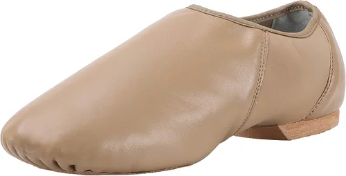 ARCLIBER Zapato de jazz de cuero para niñas y niños (niños grandesniños pequeñosniños)