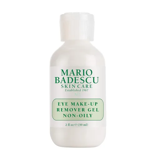 Mario Badescu Gel removedor de maquillaje de ojos, ideal para pieles mixtas o grasas, ligero, no graso, impermeable, limpiador de maquillaje de ojos
