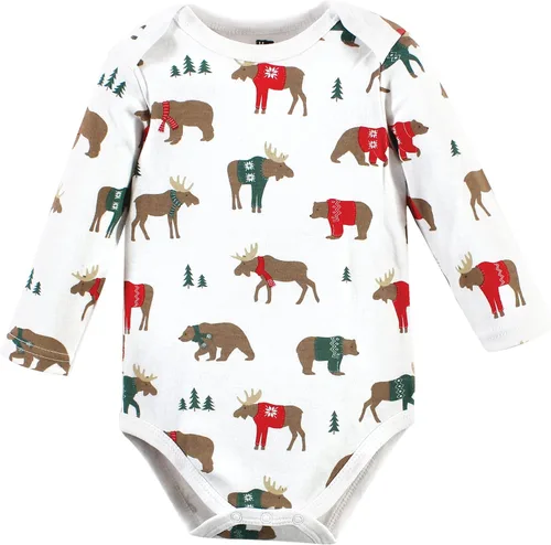 Miniatura 4 de Hudson Baby unisex-baby Cotton Long-sleeve Bodysuits