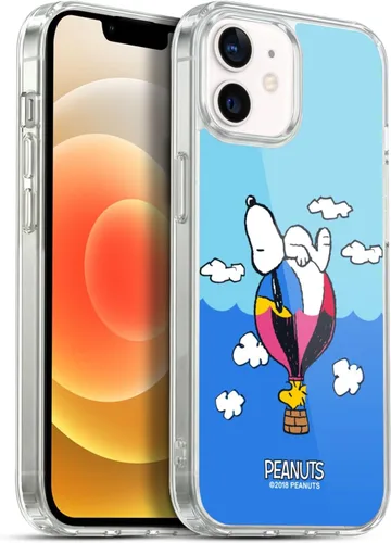 Miniatura 172 de Head Case Designs Funda de gel con licencia oficial de Peanuts Snoopy & Woodstock Halfs and Laughs [protección de grado militar] compatible