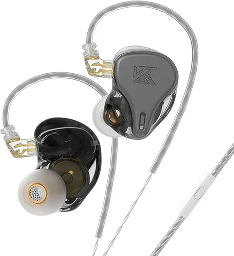 KZ x HBB DQ6S Monitores intrauditivos hechos para amantes de la música, auriculares con cable, auriculares desmontables, auriculares con cancelación