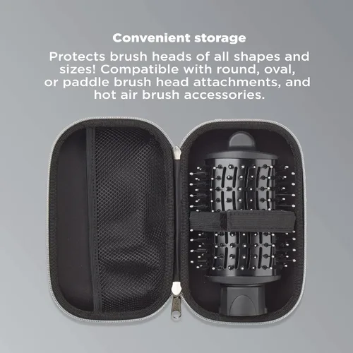 Miniatura 3 de INFINITIPRO BY CONAIR Estuche de almacenamiento para cabezal de cepillo, Compatible con cepillos secadores INFINITIPRO by Conair The Knot Dr