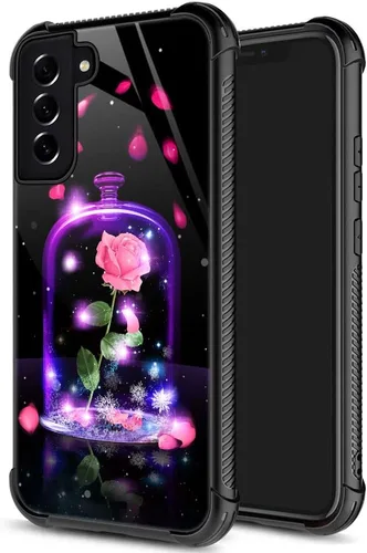 Miniatura 40 de ZHEGAILIAN Funda para Samsung Galaxy S22, protección de grado militar, esquinas a prueba de golpes, funda antiarañazos para Samsung Galaxy S22 - 4