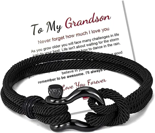 Miniatura 21 de Pulsera de cuero para hombre (mahua/matikou/yuanquan/8 Infinity)