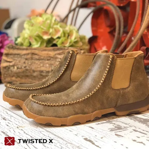 Miniatura 8 de Twisted X Moc Chelsea Driving para hombre de 4