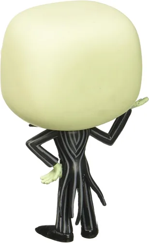 Miniatura 3 de Funko POP Disney: The Nightmare Before Christmas - Figura de vinilo de Jack Skellington Pop! (paquete con funda protectora compatible con Pop Box)