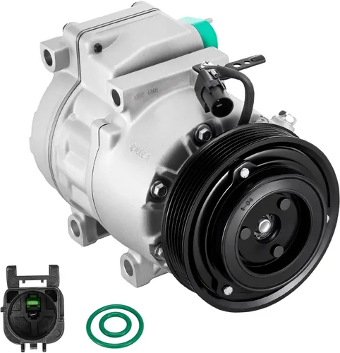 Miniatura 15 de BDFHYK 178324 Compresor de aire acondicionado con embrague compatible con Hyundai Accent 2012 2013 2014 2015 2016 2017 L4 1.6L, compatible con Kia