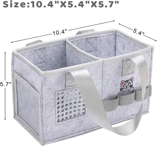 Miniatura 4 de MEILADY-X Estuche para juego de iniciación Toniebox - Bolsa para figuras Tonies Estuche de transporte portátil para juguete musical educativo