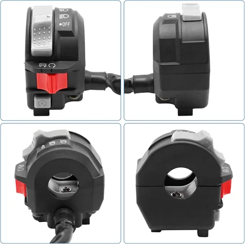 Miniatura 7 de M MATI Start Interruptor de parada, relé solenoide de arranque y enchufe para Yamaha Raptor 700 700R YFM700/700R 2006-2023 1S3-83973-11-00