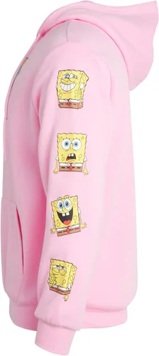Miniatura 6 de Nickelodeon Sudaderas con capucha para hombre, con estampado de Bob Esponja y Patrick, unisex, de vellón, sudaderas casuales para hombres y mujeres