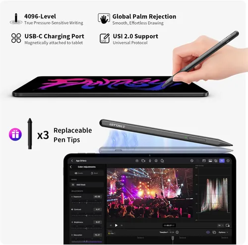 Miniatura 6 de TECLAST Artpadpro Tablet Android 15, pantalla de 12.7” 2176x1600, 20GB+256GB, Gemini Ai, 10000mAh+carga rápida de 30W, tablet de 13 pulgadas