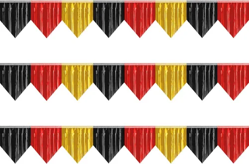 Miniatura 10 de Pancarta 3P con flecos metálicos para colgar en la pared, telón de fondo para desfiles, flotadores, guirnaldas, bodas, fiestas, graduación, clase