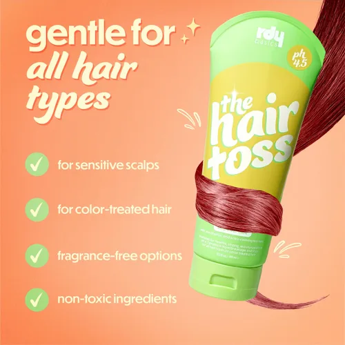 Miniatura 6 de The Hair Toss - Juego de champú y acondicionador para hombres y mujeres, 13.5 floz/7 floz, menta, formulado 4.5 pH, hidratante, sin parabenos