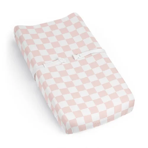 Miniatura 7 de Sweet Jojo Designs Funda para cambiador de bebé (flores de ciervos del bosque) para niñas, fundas para cambiar pañales para bebés/recién nacidos