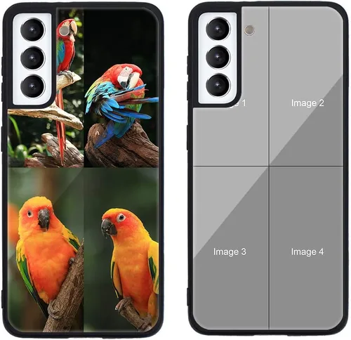 Miniatura 551 de Funda de teléfono personalizada para Samsung Galaxy S22+ / S22 Plus 5G, funda de TPU suave de vidrio templado antiarañazos personalizada con foto