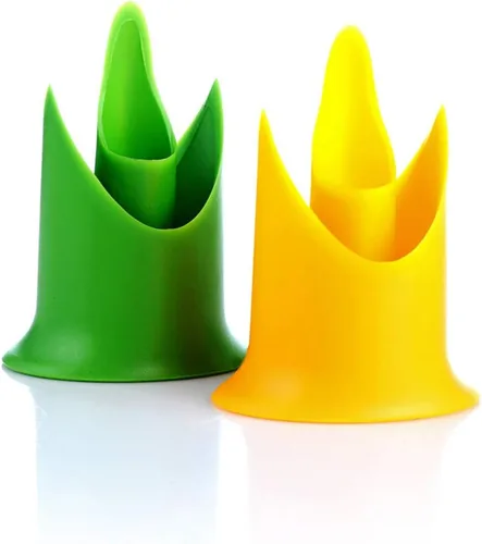 Miniatura 9 de Juego de 2 descorazonadores de pimienta, removedor de descorazonador de frutas, herramienta de cocina para jalapeño, pimientos, pepino, tomate y más