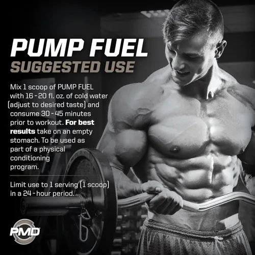 Miniatura 4 de PMD Sports Pump Fuel Ultra Insanity - Polvo de preentrenamiento premium y bomba muscular, mayor enfoque, resistencia y recuperación, creatina