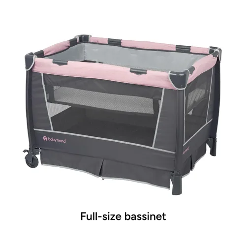 Miniatura 10 de Baby Trend Simply Smart - Centro de guardería para niños, color rosa
