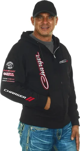 Miniatura 4 de JH DESIGN GROUP Sudadera con capucha Dodge Charger para hombre 3 estilos