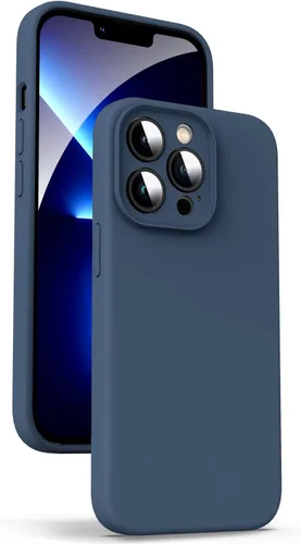 Miniatura 91 de Supdeal Funda de silicona líquida para iPhone 12 Pro Max, [protección de cámara] [antihuellas dactilares] [carga inalámbrica] Funda protectora de 4