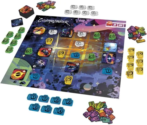 Miniatura 2 de Juego de mesa Cosmolancer Un juego de estrategia de Reiner Knizia A partir de 9 años 2 a 4 jugadores 30 minutos Juegos familiares