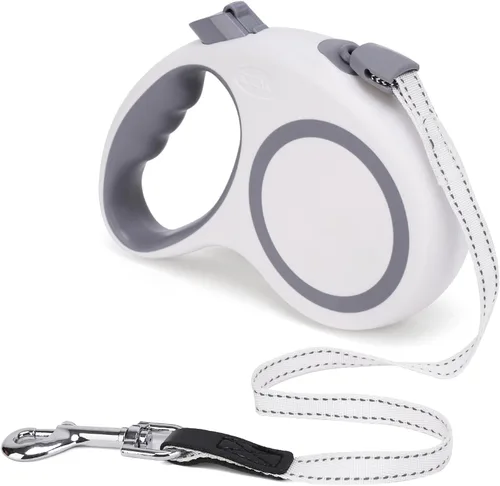 Miniatura 7 de Correa retráctil para perro, correa de paseo para perros de 30 pies/20 pies para perros pequeños, medianos y grandes de hasta 77 libras/44 libras