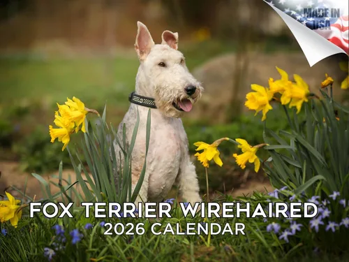 Miniatura 101 de Calendario 2025 2026 de cachorros Cocker Spaniel - Calendario mensual de pared de raza de perro - 12" x 24" abierto - Papel grueso sin sangrado