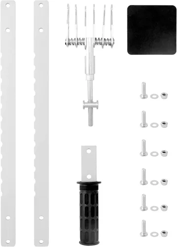 Miniatura 3 de QWORK Barra de palanca de abolladuras, kit de extractor de abolladuras portátil de aleación de aluminio, extractor de abolladuras de 6 garras